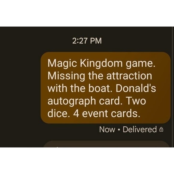 Disney Magic Kingdom Board Game 2004 Hasbro Parker Brothers‎ INCOMPLETE - Picture 2 of 16